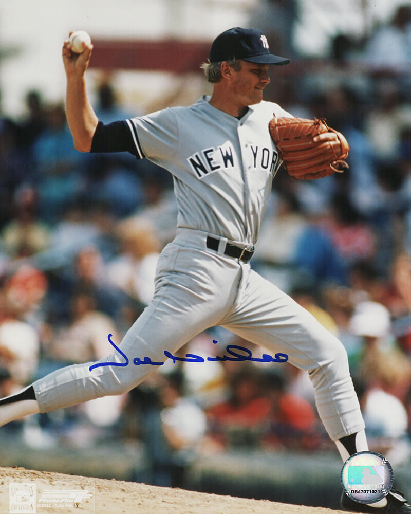 Joe Niekro Signed New York Yankees Pitching 8x10 Photo - NIE08P100 - Joe Niekro Signed New York Yankees Pitching 8x10 Photo product image