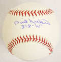 Phil Niekro Signed Rawlings Official MLB Baseball w/318 Wins - NIEBSB101 - Phil Niekro Signed Rawlings Official MLB Baseball w/318 Wins product image