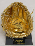 Phil Niekro Signed Rawlings Mini Gold Glove w/5x GG - NIEGLV101 - Phil Niekro Signed Rawlings Mini Gold Glove w/5x GG product image