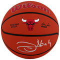 Joakim Noah Signed Wilson Chicago Bulls Logo NBA Basketball - NOABSK203 - Joakim Noah Signed Wilson Chicago Bulls Logo NBA Basketball product image