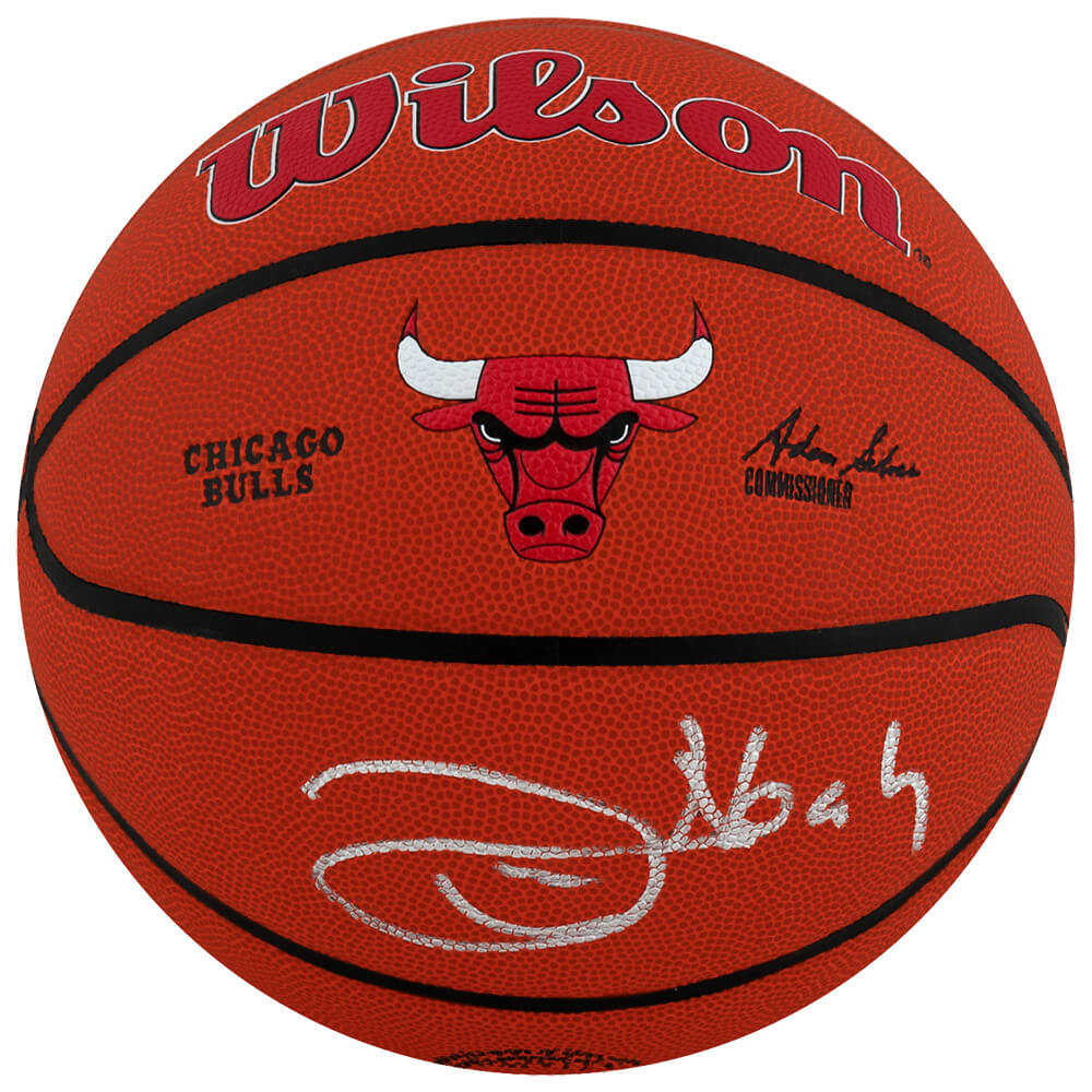 Joakim Noah Signed Wilson Chicago Bulls Logo NBA Basketball - NOABSK203 - Joakim Noah Signed Wilson Chicago Bulls Logo NBA Basketball product image