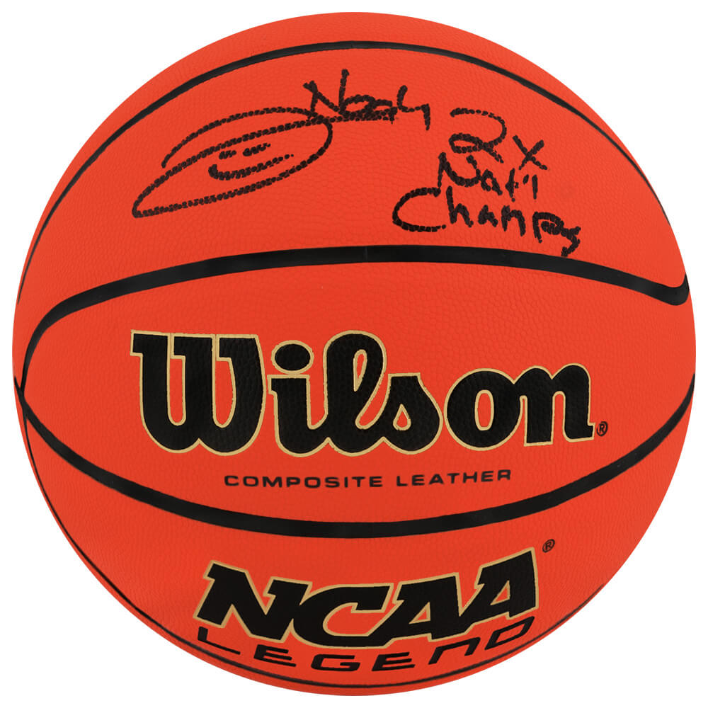 Joakim Noah Signed Wilson NCAA Basketball w/2x Nat'l Champs - NOABSK205 - Joakim Noah Signed Wilson NCAA Basketball w/2x Nat'l Champs product image