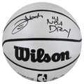 Joakim Noah Signed Wilson Platinum NBA Basketball w/14 NBA DPOY - NOABSK206 - Joakim Noah Signed Wilson Platinum NBA Basketball w/14 NBA DPOY product image