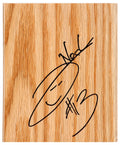 Joakim Noah Signed 5×6 Floor Piece - NOAFLO200 - Joakim Noah Signed 5×6 Floor Piece product image