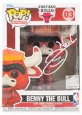 Joakim Noah Signed Chicago Bulls Benny The Bull Mascot Funko Pop Doll #3 - NOAFUN200 - Joakim Noah Signed Chicago Bulls Benny The Bull Mascot Funko Pop Doll #3 product image