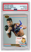 Michael Nunn Signed 1991 Ringlords Boxing Card #24 - (PSA Encapsulated) - NUNCAR503 - Michael Nunn Signed 1991 Ringlords Boxing Card #24 - (PSA Encapsulated) product image