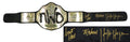 Hollywood Hulk Hogan, Kevin Nash & Scott Hall Triple Signed WWE NWO Championship Black Replica Belt - NWOBLT500 - Hollywood Hulk Hogan, Kevin Nash & Scott Hall Triple Signed WWE NWO Championship Black Replica Belt product image
