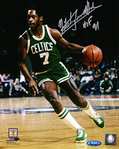 Nate Archibald Signed Boston Celtics Action 8x10 Photo w/HOF'91 - ARC08P200 - Nate Archibald Signed Boston Celtics Action 8x10 Photo w/HOF'91 product image