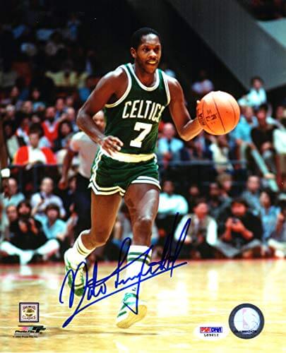 Nate Archibald Signed Celtics Dribbling 8x10 Photo - ARC08P201 - Nate Archibald Signed Celtics Dribbling 8x10 Photo product image
