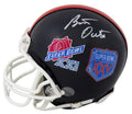 Bart Oates Signed New York Giants Super Bowl XXI & XXV Champs Logo Riddell Mini Helmet - OATMIN301 - Bart Oates Signed New York Giants Super Bowl XXI & XXV Champs Logo Riddell Mini Helmet product image