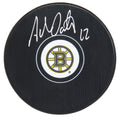 Adam Oates Signed Boston Bruins Logo Hockey Puck - OATPUC403 - Adam Oates Signed Boston Bruins Logo Hockey Puck product image