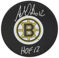 Adam Oates Signed Bruins Logo Hockey Puck w/HOF'12 - OATPUC406 - Adam Oates Signed Bruins Logo Hockey Puck w/HOF'12 product image