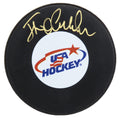 Jack O'Callahan Signed USA Hockey Logo Hockey Puck - OCAPUC401 - Jack O'Callahan Signed USA Hockey Logo Hockey Puck product image