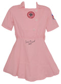 Rosie O'Donnell Signed Rockford Peaches Pink Costume Women's Baseball Jersey w/Doris - ODOJRY501 - Rosie O'Donnell Signed Rockford Peaches Pink Costume Women's Baseball Jersey w/Doris product image