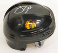 Johnny Oduya Signed Blackhawks Black Hockey Mini Helmet - ODUMIN400 - Johnny Oduya Signed Blackhawks Black Hockey Mini Helmet product image
