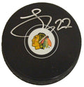 Johnny Oduya Signed Blackhawks Logo Hockey Puck - ODUPUC401 - Johnny Oduya Signed Blackhawks Logo Hockey Puck product image