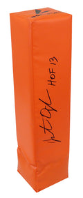 Jonathan Ogden Signed Orange Endzone Football Pylon w/HOF'13 - OGDPYL300 - Jonathan Ogden Signed Orange Endzone Football Pylon w/HOF'13 product image