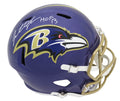 Jonathan Ogden Signed Baltimore Ravens FLASH Riddell Full Size Speed Replica Helmet w/HOF'13 - OGDREP301 - Jonathan Ogden Signed Baltimore Ravens FLASH Riddell Full Size Speed Replica Helmet w/HOF'13 product image