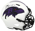 Jonathan Ogden Signed Baltimore Ravens Lunar Eclipse Riddell Full Size Speed Replica Helmet w/HOF'13 - OGDREP302 - Jonathan Ogden Signed Baltimore Ravens Lunar Eclipse Riddell Full Size Speed Replica Helmet w/HOF'13 product image