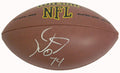 Michael Oher Signed Wilson NFL Super Grip Full-Size Football - OHEFTB300 - Michael Oher Signed Wilson NFL Super Grip Full-Size Football product image