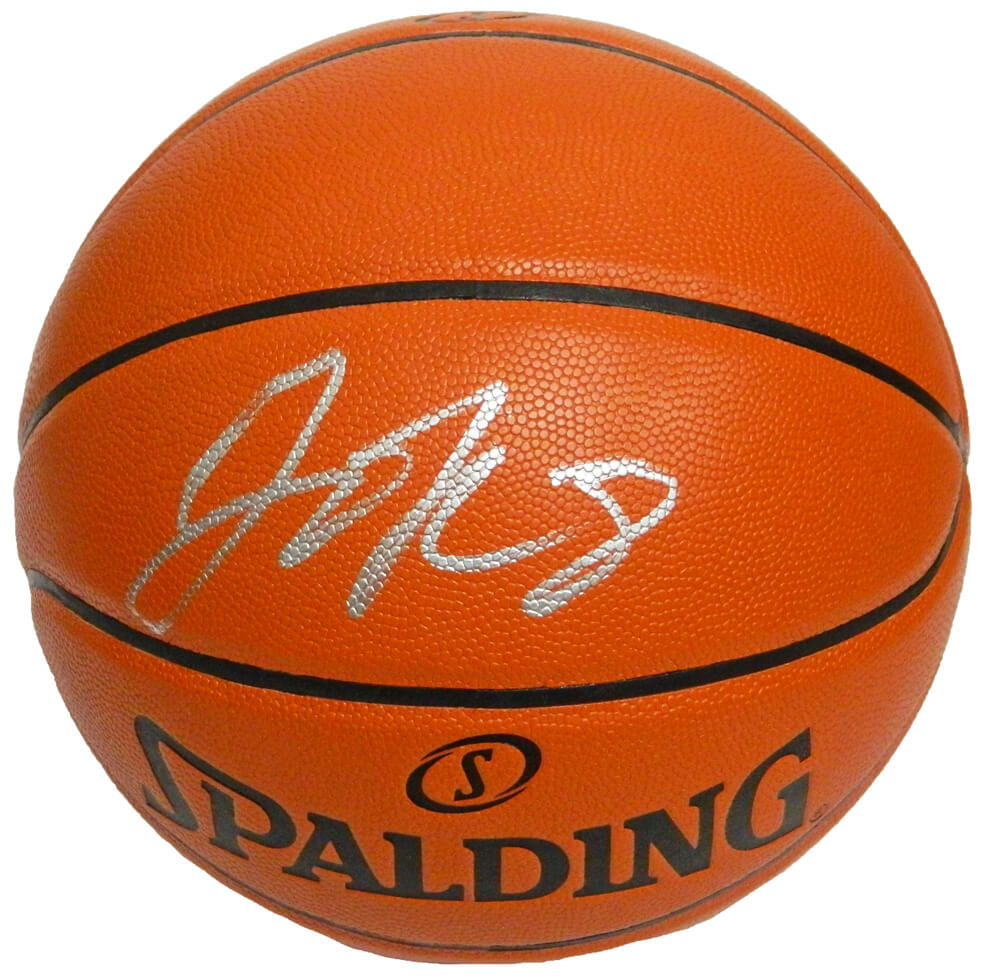 Jahlil Okafor Signed Spalding NBA Game Replica Basketball w/#8 - OKABSK213 - Jahlil Okafor Signed Spalding NBA Game Replica Basketball w/#8 product image
