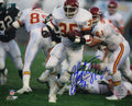 Christian Okoye Signed Kansas City Chiefs White Jersey Action 8x10 Photo - OKO08P300 - Christian Okoye Signed Kansas City Chiefs White Jersey Action 8x10 Photo product image