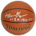 Hakeem Olajuwon Signed Spalding NBA Indoor/Outdoor Basketball w/NBA Top 50 - OLABSK203 - Hakeem Olajuwon Signed Spalding NBA Indoor/Outdoor Basketball w/NBA Top 50 product image