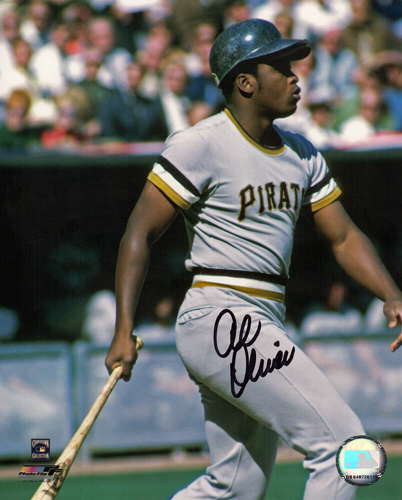 Al Oliver Signed Pittsburgh Pirates Batting 8x10 Photo - OLI08P113TW - Al Oliver Signed Pittsburgh Pirates Batting 8x10 Photo product image