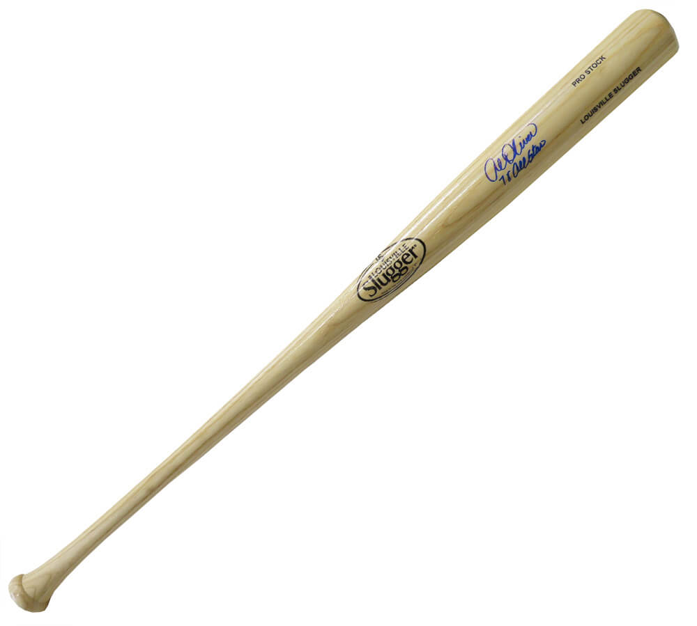 Al Oliver Signed Louisville Slugger Blonde Baseball Bat w/7x All Star - OLIBAT100 - Al Oliver Signed Louisville Slugger Blonde Baseball Bat w/7x All Star product image
