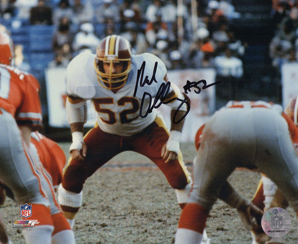 Neal Olkewicz Signed Washington Football Team White Jersey Stance 8x10 Photo - OLK08P300TW - Neal Olkewicz Signed Washington Football Team White Jersey Stance 8x10 Photo product image
