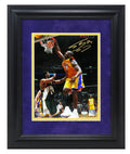 Shaquille O'Neal Signed & Framed Los Angeles Lakers Action 8x10 Photo - ONE08P202 - Shaquille O'Neal Signed & Framed Los Angeles Lakers Action 8x10 Photo product image
