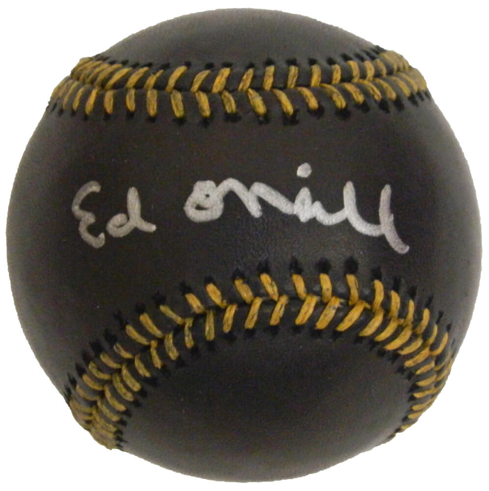 Ed O'Neill Signed Rawlings Black MLB Baseball - ONEBSB501 - Ed O'Neill Signed Rawlings Black MLB Baseball product image