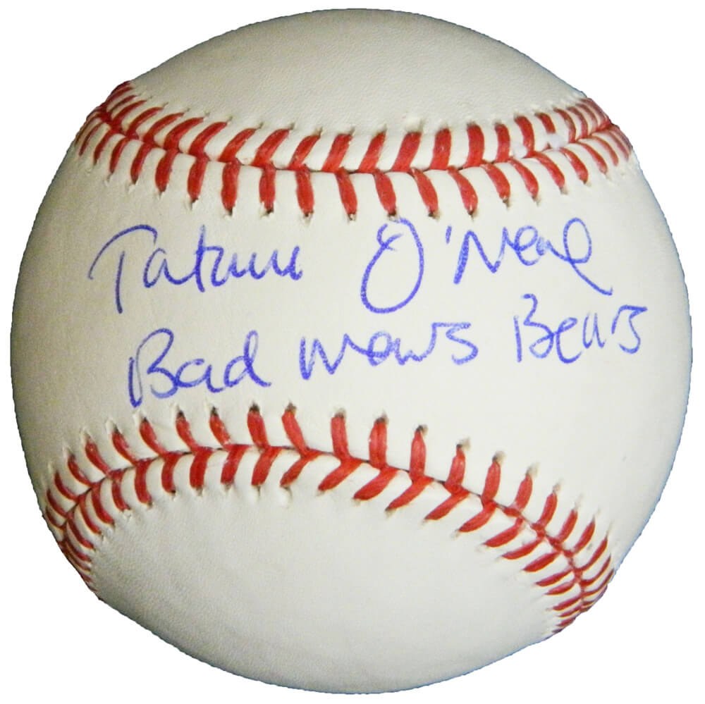 Tatum O'Neal Signed Rawlings Official MLB Baseball w/Bad News Bears - ONEBSB510 - Tatum O'Neal Signed Rawlings Official MLB Baseball w/Bad News Bears product image