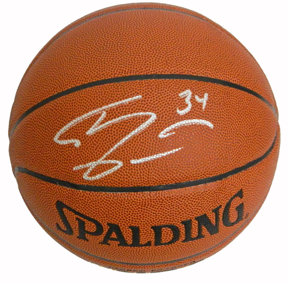 Shaquille O'Neal Signed Spalding Indoor/Outdoor Basketball - ONEBSK201 - Shaquille O'Neal Signed Spalding Indoor/Outdoor Basketball product image