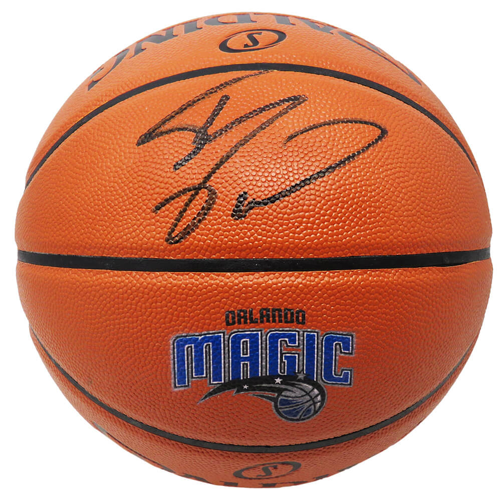 Shaquille O'Neal Signed Spalding Orlando Magic Logo Game Series Replica NBA Basketball - ONEBSK208 - Shaquille O'Neal Signed Spalding Orlando Magic Logo Game Series Replica NBA Basketball product image