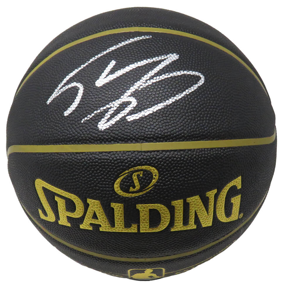 Shaquille O'Neal Signed Spalding Elevation Black NBA Basketball - ONEBSK210 - Shaquille O'Neal Signed Spalding Elevation Black NBA Basketball product image