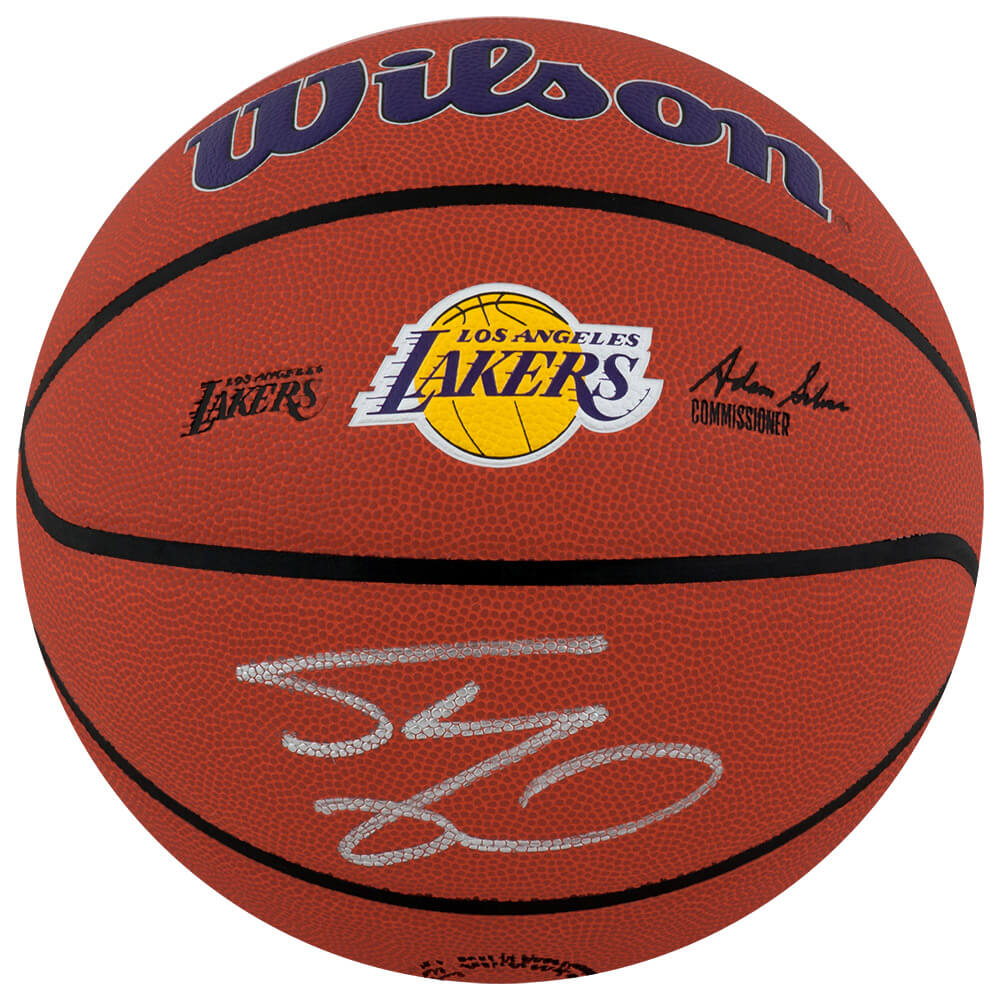Shaquille O'Neal Signed Wilson Los Angeles Lakers Logo Full Size NBA Basketball - ONEBSK215 - Shaquille O'Neal Signed Wilson Los Angeles Lakers Logo Full Size NBA Basketball product image