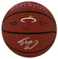 Shaquille O'Neal Signed Wilson Miami Heat Logo Full Size NBA Basketball - (Beckett) - ONEBSK217 - Shaquille O'Neal Signed Wilson Miami Heat Logo Full Size NBA Basketball - (Beckett) product image