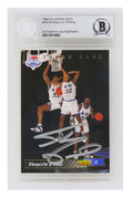 Shaquille O'Neal Signed Orlando Magic 1992-93 Upper Deck Rookie Trade Card #1B (Beckett Encapsulated) - ONECAR210 - Shaquille O'Neal Signed Orlando Magic 1992-93 Upper Deck Rookie Trade Card #1B (Beckett Encapsulated) product image