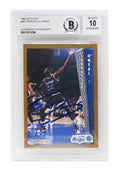 Shaquille O'Neal Signed Orlando Magic 1992-93 Fleer Rookie Card #401 (Beckett / Auto Grade 10) - ONECAR213 - Shaquille O'Neal Signed Orlando Magic 1992-93 Fleer Rookie Card #401 (Beckett / Auto Grade 10) product image