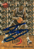 Shaquille O'Neal Signed Orlando Magic 1992 Fleer Ultra All-Rookie Series Rookie Card #7 - ONECAR223 - Shaquille O'Neal Signed Orlando Magic 1992 Fleer Ultra All-Rookie Series Rookie Card #7 product image