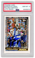 Shaquille O'Neal Signed Orlando Magic 1992 Topps GOLD Rookie Card #362 (PSA/DNA Encapsulated - Auto Grade 10) - ONECAR227 - Shaquille O'Neal Signed Orlando Magic 1992 Topps GOLD Rookie Card #362 (PSA/DNA Encapsulated - Auto Grade 10) product image