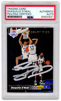 Shaquille O'Neal Signed Orlando Magic 1992-93 Upper Deck Draft Pick Rookie Card #1 - (PSA/DNA Encapsulated) - ONECAR233 - Shaquille O'Neal Signed Orlando Magic 1992-93 Upper Deck Draft Pick Rookie Card #1 - (PSA/DNA Encapsulated) product image