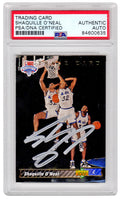 Shaquille O'Neal Signed Orlando Magic 1992-93 Upper Deck Rookie Trade Card #1B - (PSA/DNA Encapsulated) - ONECAR234 - Shaquille O'Neal Signed Orlando Magic 1992-93 Upper Deck Rookie Trade Card #1B - (PSA/DNA Encapsulated) product image