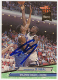 Shaquille O'Neal Signed Magic 1992-93 Fleer Ultra Rookie Basketball Card #328 - ONECAR240 - Shaquille O'Neal Signed Magic 1992-93 Fleer Ultra Rookie Basketball Card #328 product image