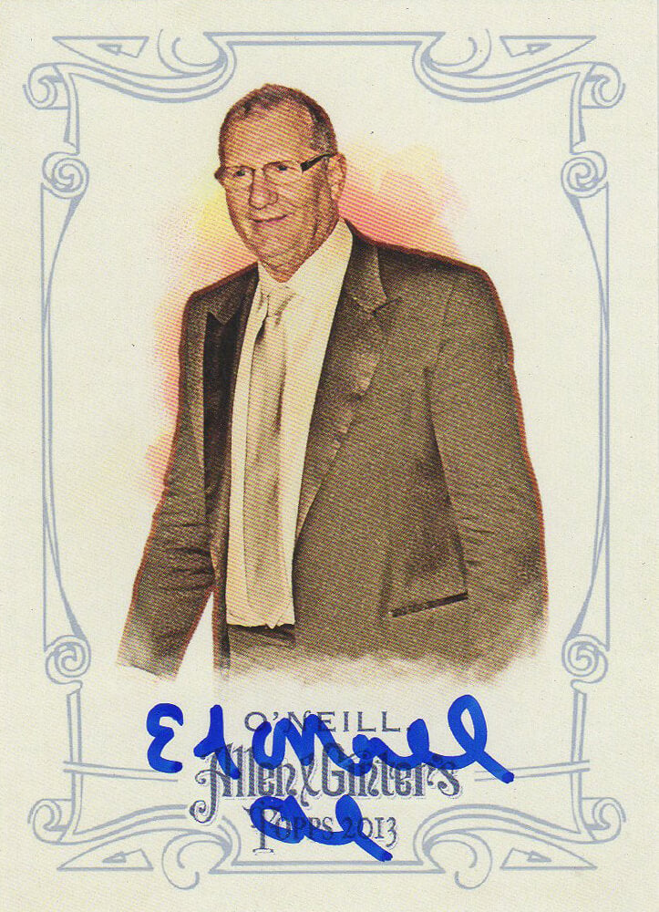 Ed O'Neill Signed 2013 Topps Allen & Ginters Trading Card #149 w/Al - ONECAR501 - Ed O'Neill Signed 2013 Topps Allen & Ginters Trading Card #149 w/Al product image