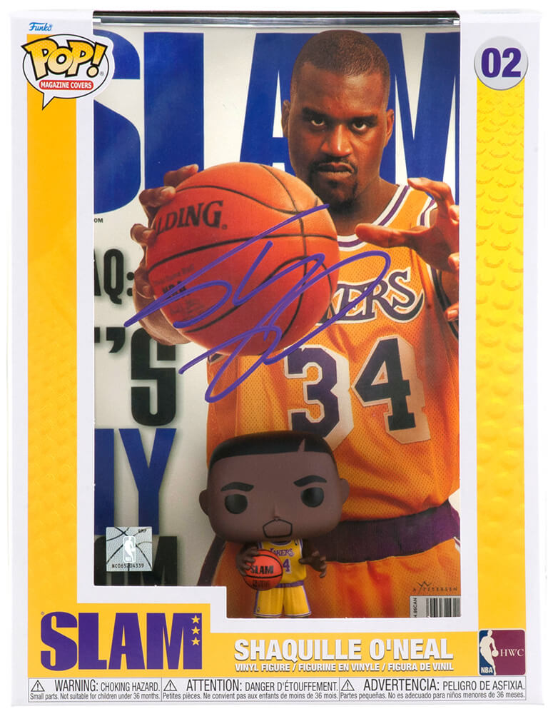 Shaquille O'Neal Signed Los Angeles Lakers NBA SLAM Funko Pop Doll #02 - ONEFUN201 - Shaquille O'Neal Signed Los Angeles Lakers NBA SLAM Funko Pop Doll #02 product image