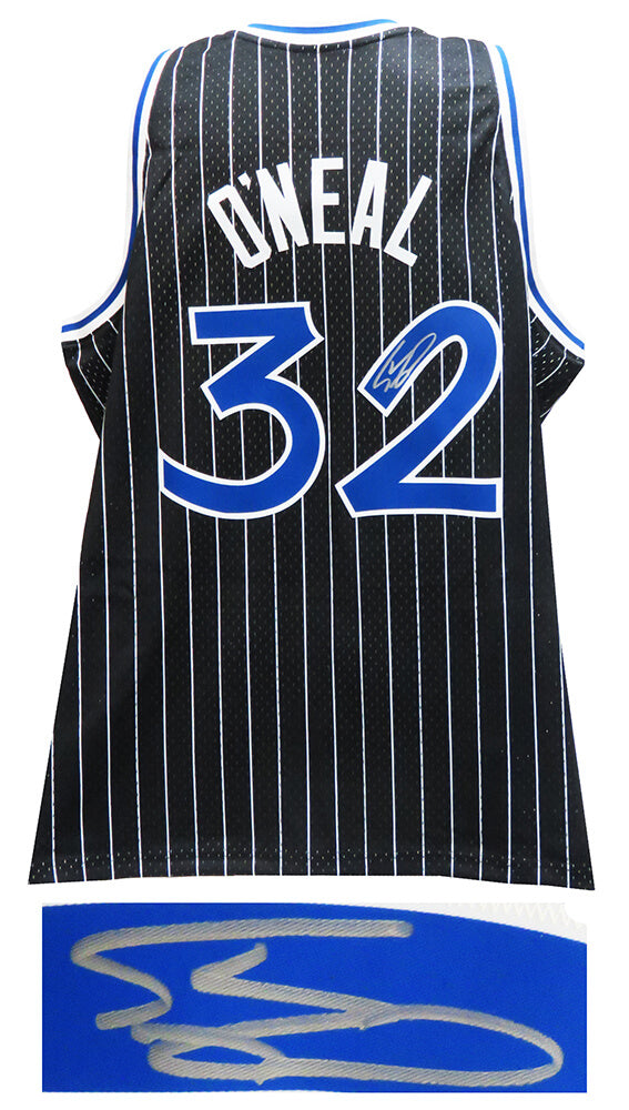Shaquille O'Neal Signed Orlando Magic Mitchell & Ness Black NBA Swingman Basketball Jersey - ONEJRY210 - Shaquille O'Neal Signed Orlando Magic Mitchell & Ness Black NBA Swingman Basketball Jersey product image