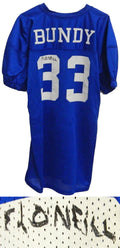 Ed O'Neill Signed Official Al Bundy #33 Polk High Blue Football Jersey - ONEJRY502 - Ed O'Neill Signed Official Al Bundy #33 Polk High Blue Football Jersey product image