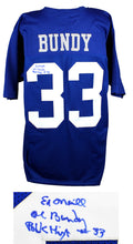 Ed O'Neill Signed Al Bundy #33 Polk High Blue Football Jersey w/Al Bundy, Polk High #33 - ONEJRY509 - Ed O'Neill Signed Al Bundy #33 Polk High Blue Football Jersey w/Al Bundy, Polk High #33 product image